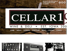 Tablet Screenshot of cellar19.com
